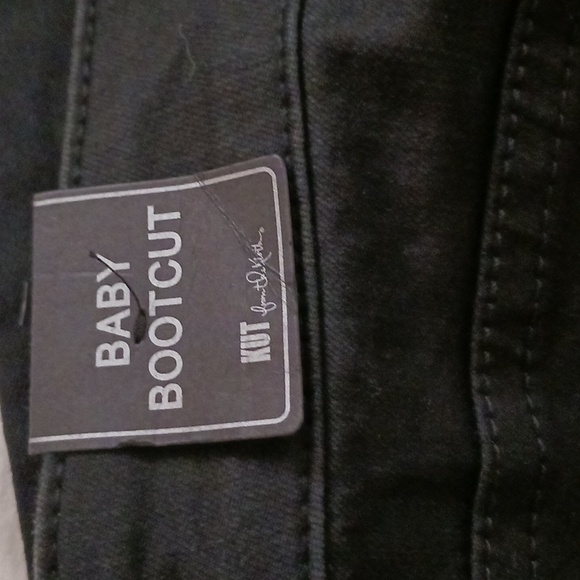 NWT KUT From The Kloth Baby Bootcut Jeans black Women's size 2 Basic Capsule - Picture 4 of 9